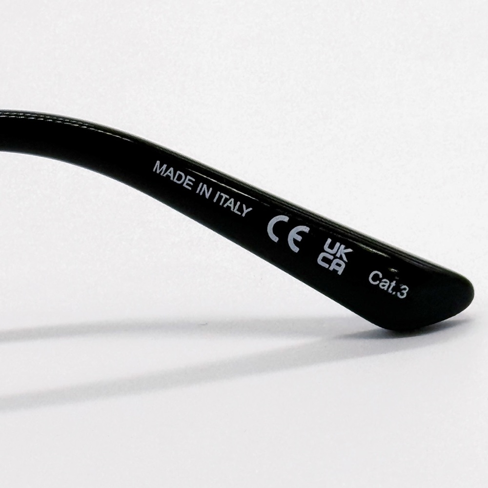 NEW BALENCIAGA BB0245S 001 OVAL BLACK METAL UNISEX SUNGLASSES BALENCIAGA - Picture 10 of 10